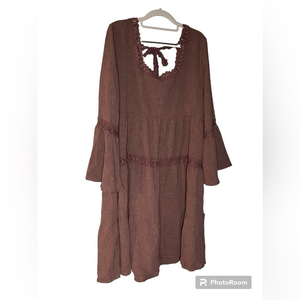 NWT ODDY square neck smocked prairie dress